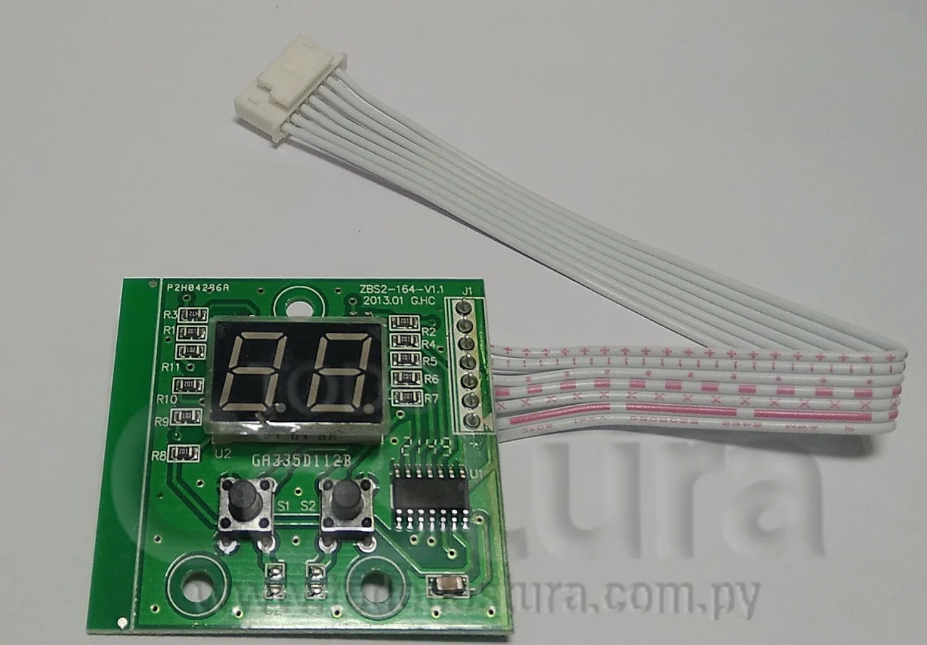 PLACA DEL DISPLAY MOTOR SERVO JACK 513A
