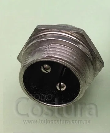 ENCHUFE (MACHO - 2 PINES) FIBER LASER WILLPEX