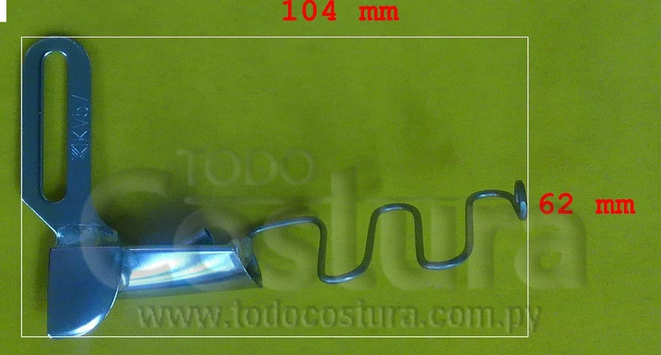 DOBLADILLADOR (25MM) PARA KIT FRUNCIDOR (GA) OVERLOCK SIRUBA 747K