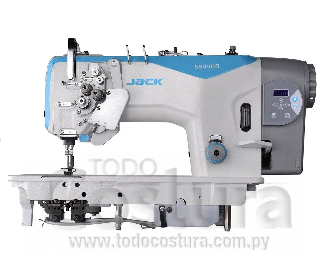 DOBLE AGUJA LIVIANA (MECANICA - REBATIBLE) JACK JK-58450B-003C (MOTOR INCORPORADO)