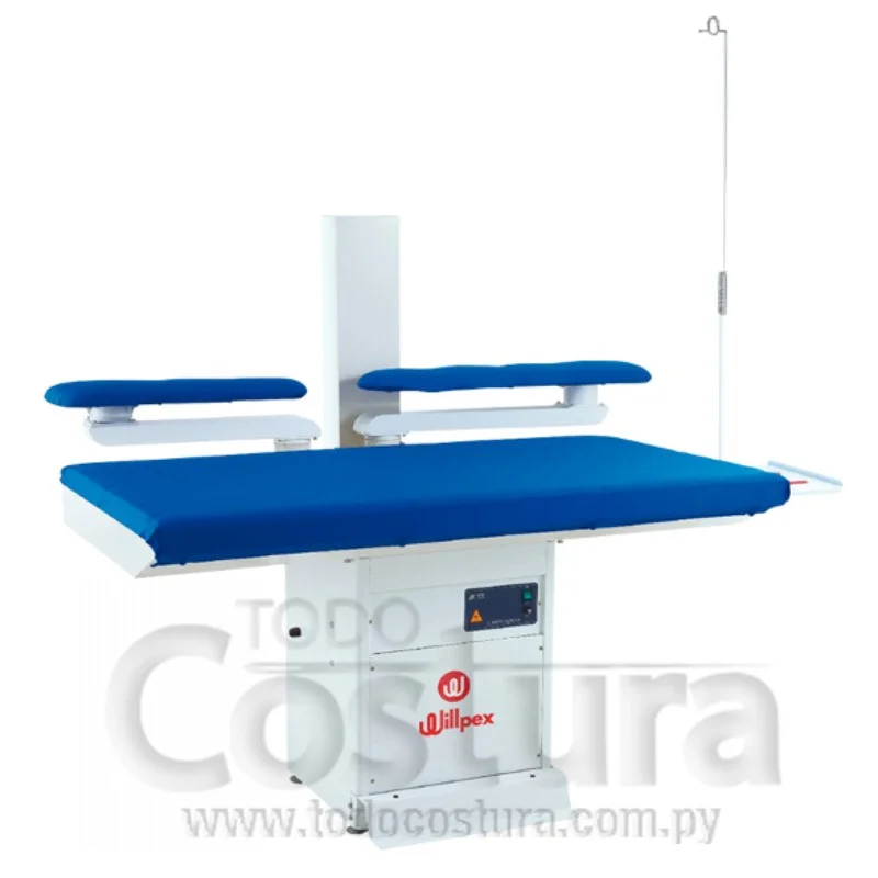MESA TABLA DE PLANCHAR INDUSTRIAL CON SUCCION Y CALENTADOR (150X80 CM) WILLPEX TDZ-B1