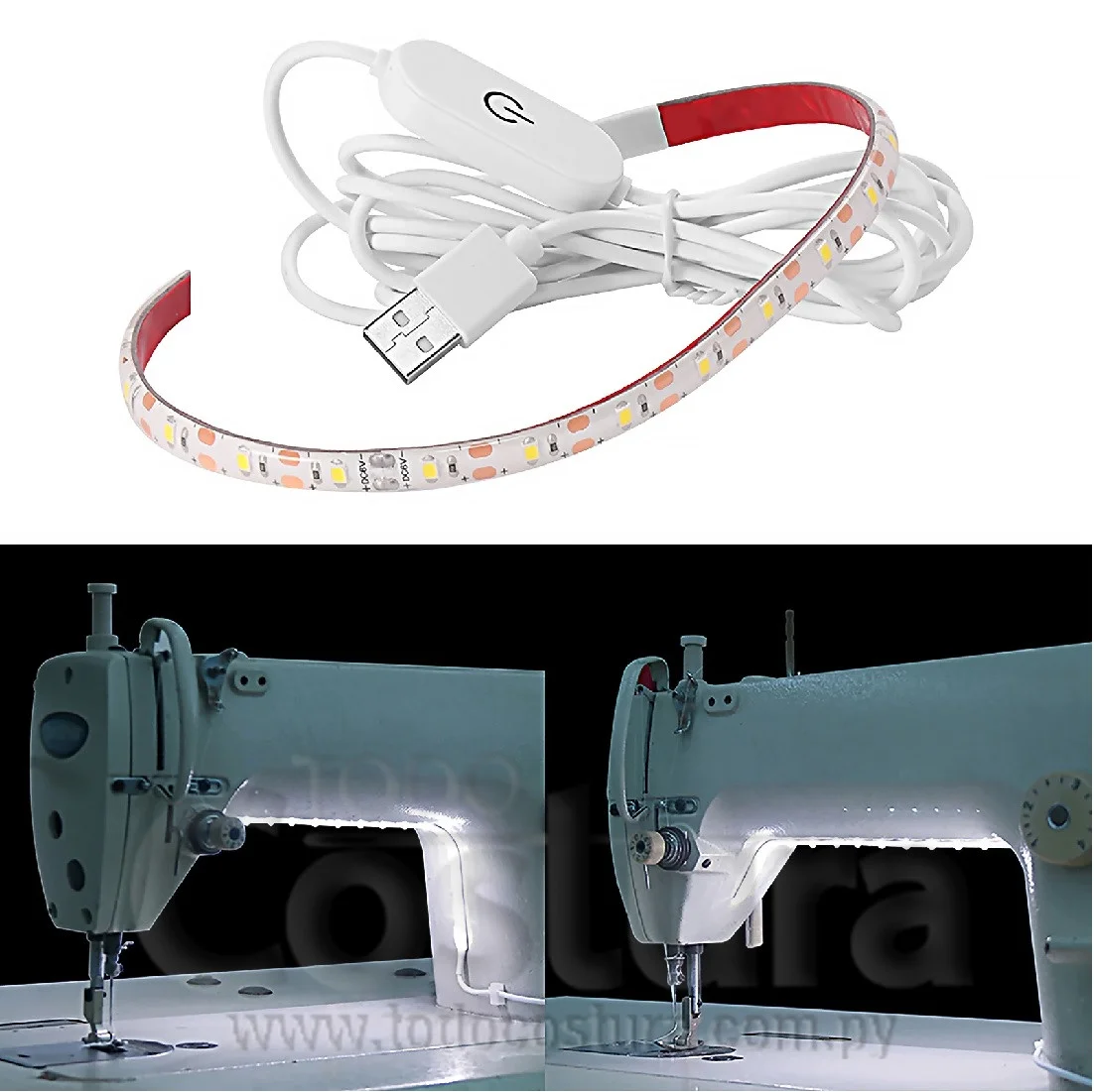 FOCO (CINTA LED) PARA MAQUINA DE COSER