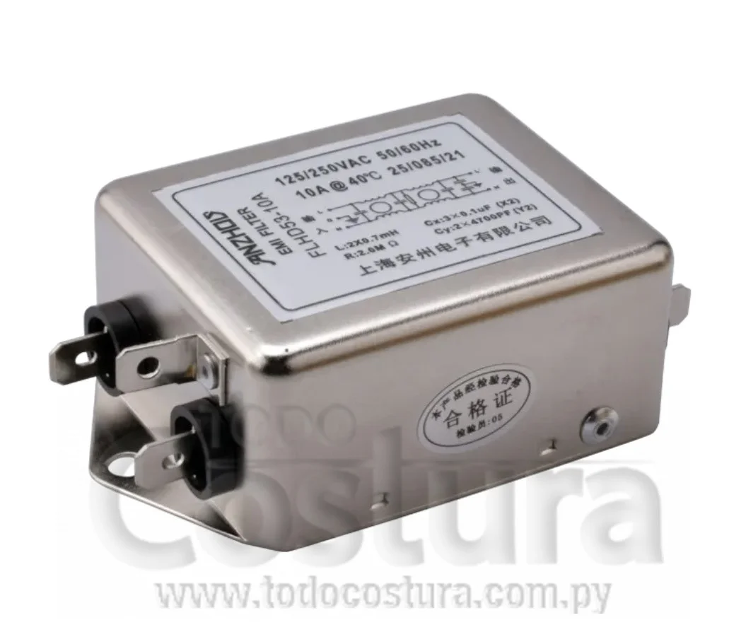FILTRO (6 AMPER) DE BORDADORA WILLPEX WP1202