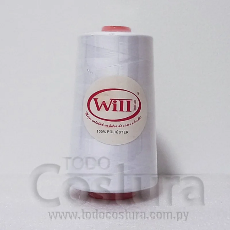 HILO DE BOBINA WILL (301 - BLANCO - 15000 METROS) 60/2 - TFO