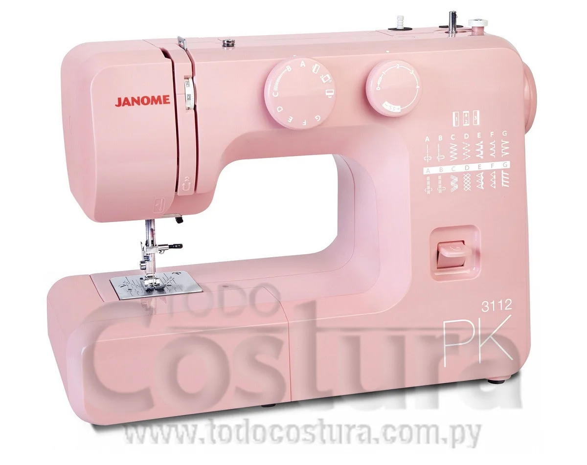 MAQUINA DE COSER FAMILIAR JANOME 3112PK
