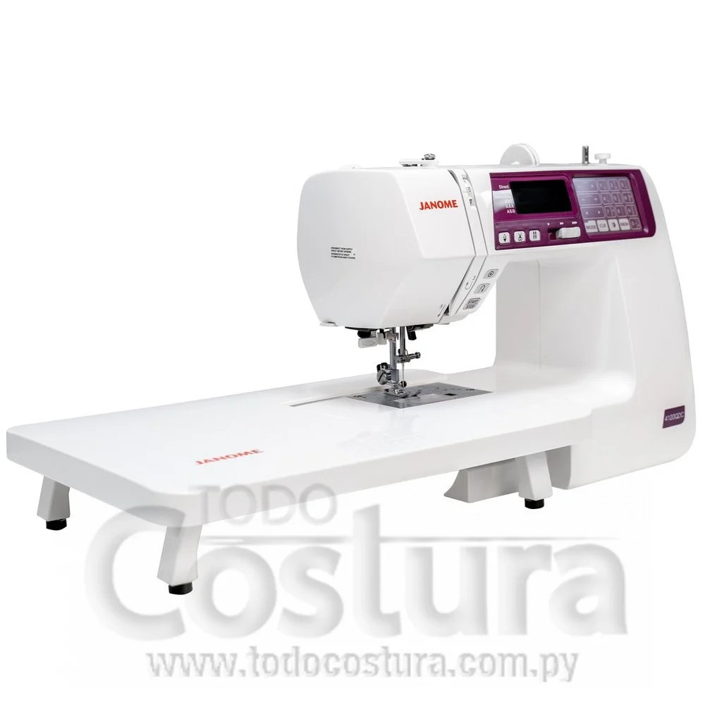MAQUINA DE COSER FAMILIAR (DIGITAL) JANOME 4120QDC