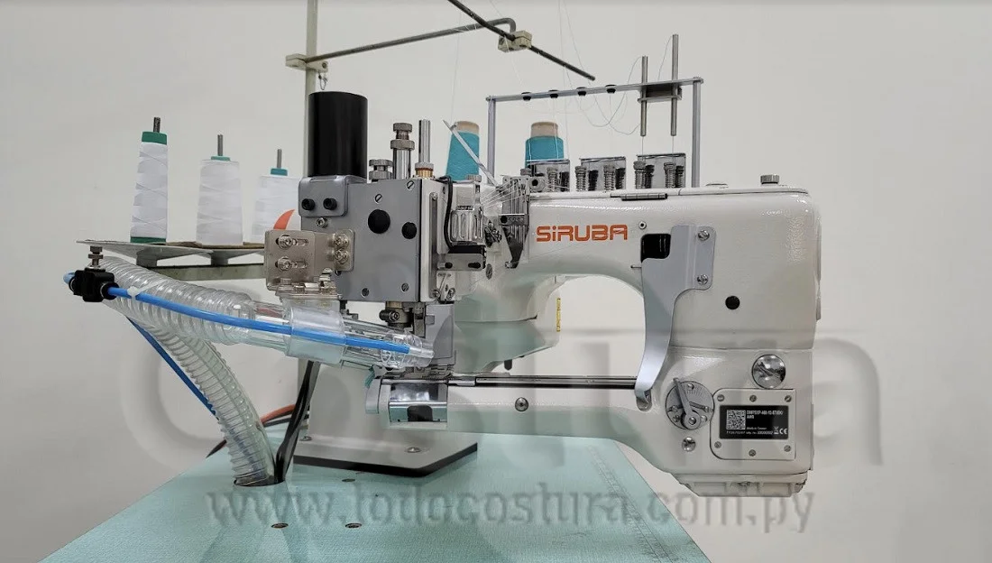 MAQ. FLATSEAMER (DOBLE DIFERENCIAL ; CORTA-HILO) SIRUBA D007SXP-460-02-ET/AK/AW7 (MOTOR INCORP.)