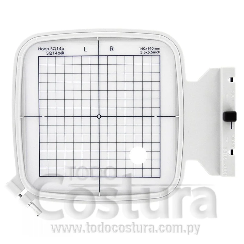 BASTIDOR (14X14 CM) BORDADORA JANOME MC400E / MC550E / ELNA 830