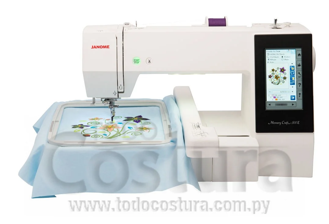 BORDADORA COMPUTARIZADA JANOME MC500E / MC500ELE