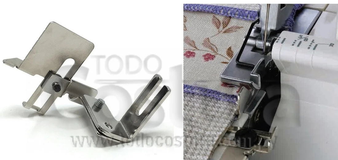 GUIADOR DE COSTURA OVERLOCK JANOME 744D / 8002D