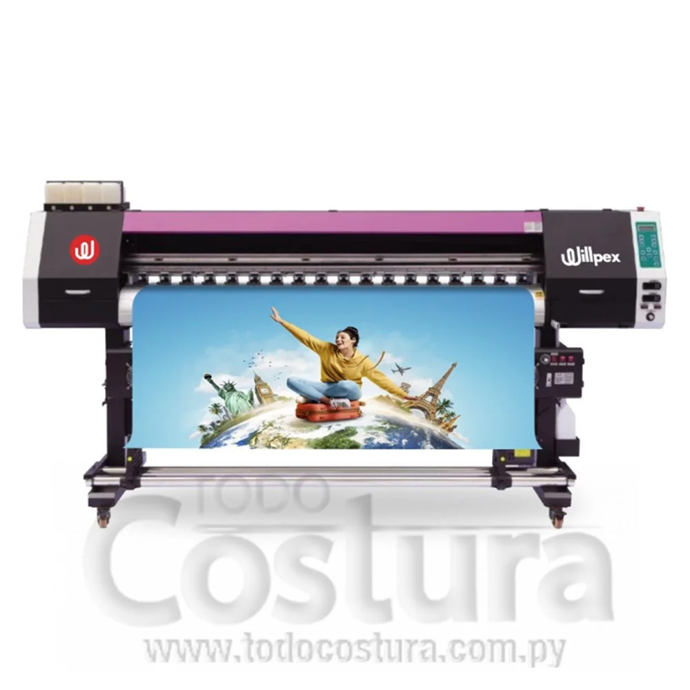IMPRESORA ECO-SOLVENTE (2 CABEZALES - 1.80 METROS) WILLPEX XKD-T1802