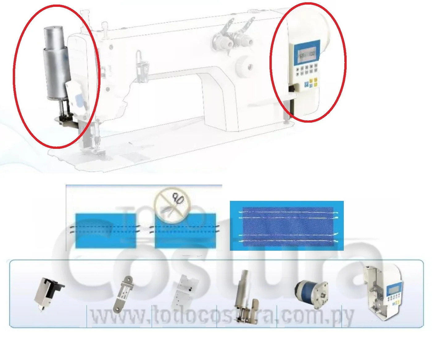 GUILLOTINA DE CORTE (NEUMATICO) P/ RECTA CADENETA SIRUBA L381/L382/L383