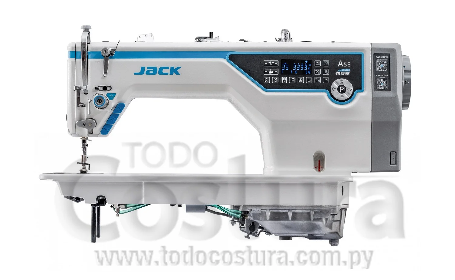 RECTA (ELECT. - MULTI-FUNCION LIVIANA / PESADA) JACK A5E-A-7 (MOTOR INCORPORADO)