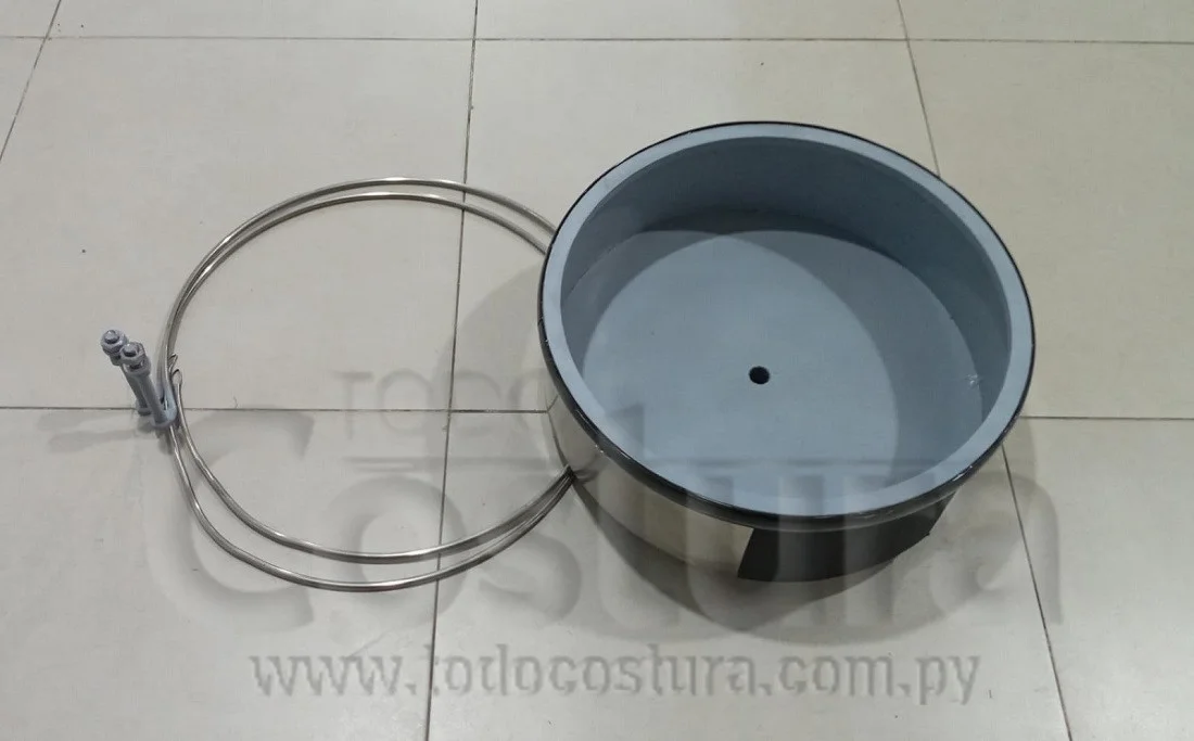 TAMBOR CILINDRO (35CM) CON PASADOR DE CORDON MAQUINA COLOCADOR DE CORDON WILLPEX WP-30