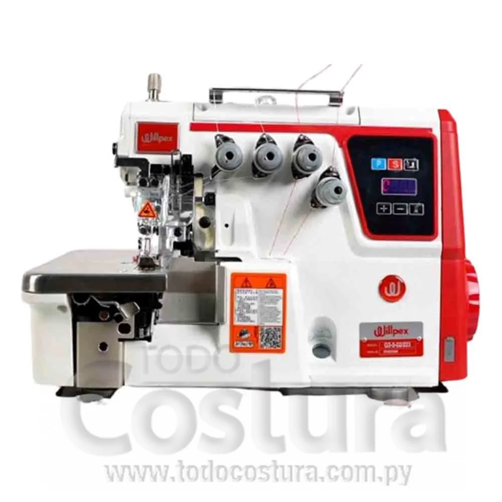 OVERLOCK (5 HILOS) WILLPEX G3-5-02/223 (MOTOR INCORPORADO)