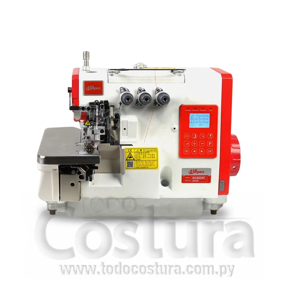 OVERLOCK (ELECTRONICA - 3 HILOS - LIVIANA) WILLPEX G5-3-02/233/SUT (MOTOR INCORPORADO)