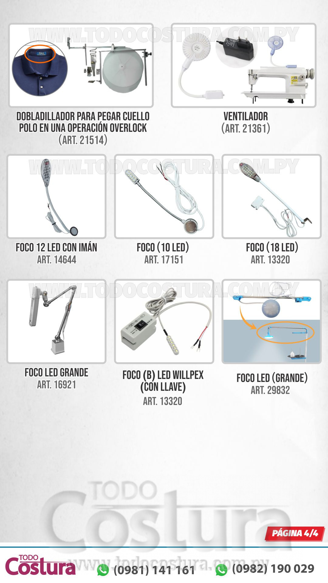 OVERLOCK (ELECTRONICA - 4 HILOS - LIVIANA) WILLPEX G5-4-M03/333/SUT (MOTOR INCORPORADO)