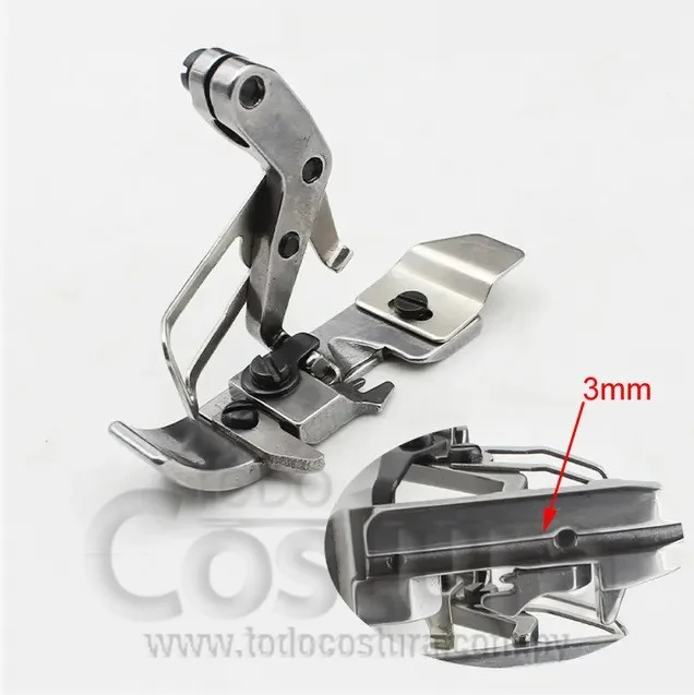 PRENSATELA (PARA VIVO 3MM - SEPARACION AGUJA: 3MM) OVERLOCK WILLPEX G3-4 / JACK E4-4 / SIRUBA 747K
