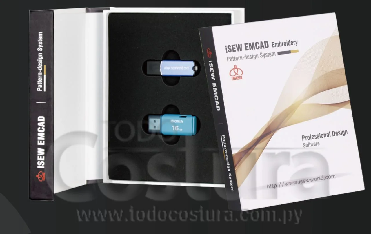 SOFTWARE ISEW (PROFESIONAL) DE DISEÑO PARA BORDADO