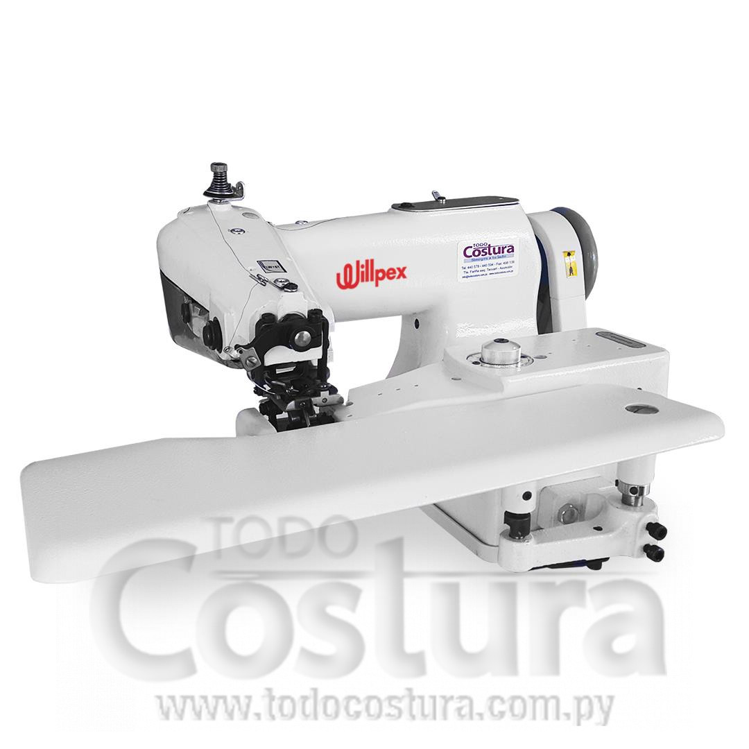 MAQ. INDUSTRIAL COSTURA INVISIBLE (RUEDERA) WILLPEX WP-101