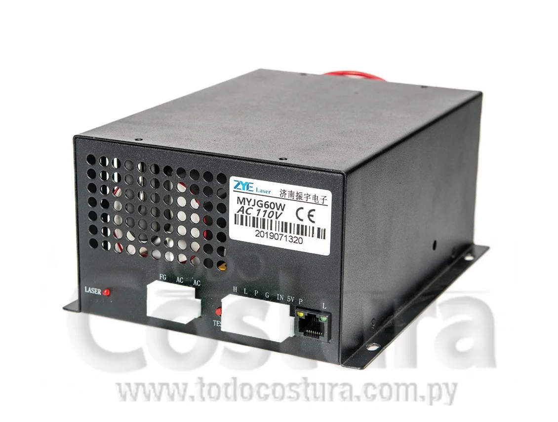 PLACA FUENTE (60W) GRABADORA LASER WILLPEX 6040