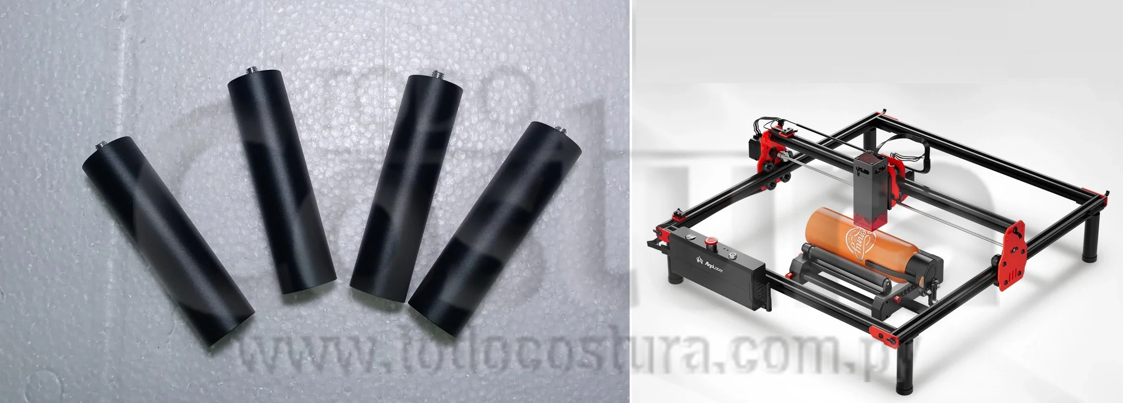 PATITA BASE (4 UNID.) GRABADORA LASER DIODO WILLPEX ALGOLASER DIY KIT 10W