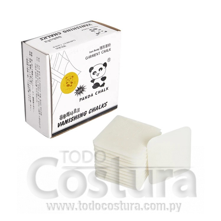 TIZA (DE CERA) PARA TELA (BLANCO) - 50 UNIDADES
