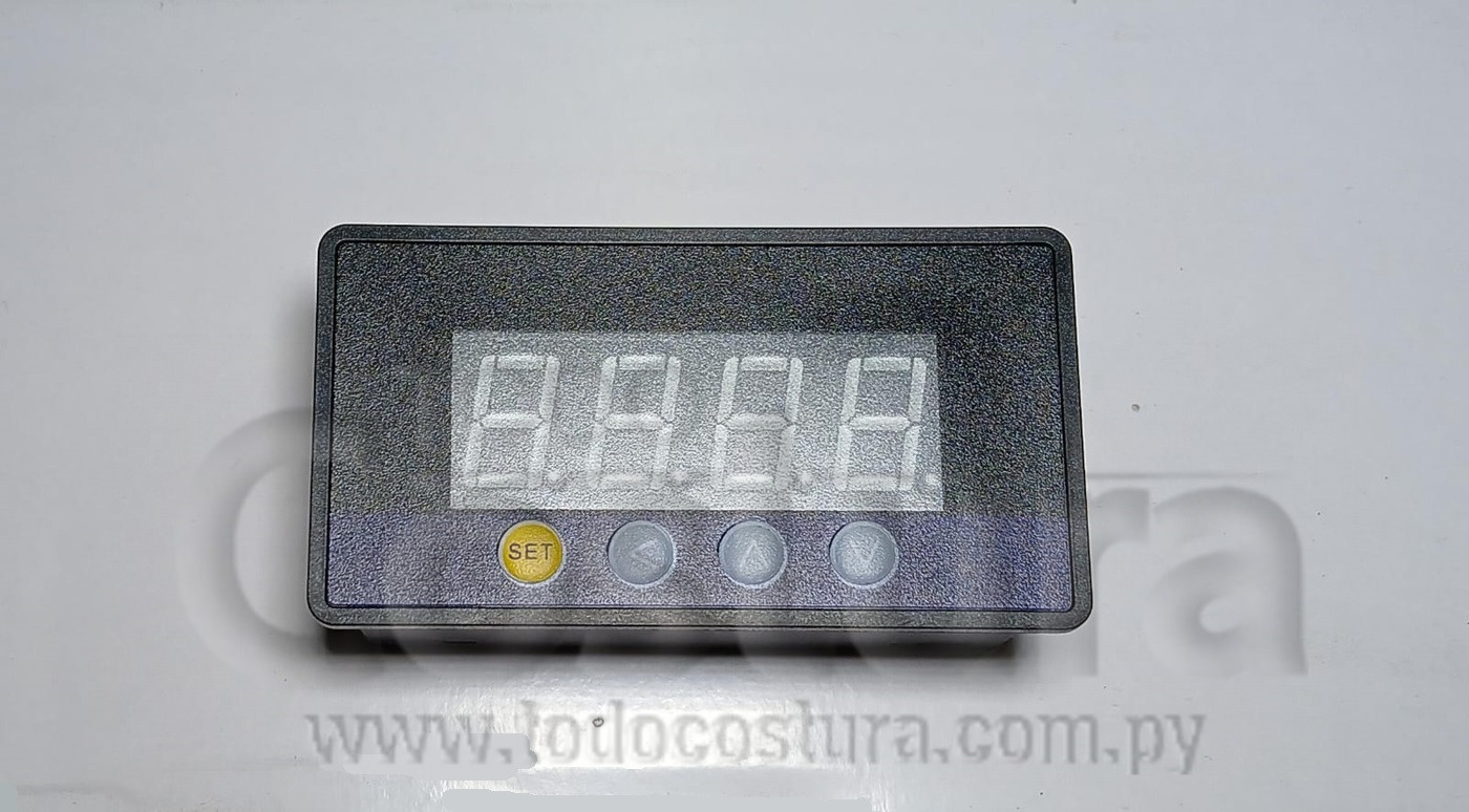 PANEL DIGITAL CONTADOR CON TEMPORIZADOR (NUEVO) (4 DIGITOS) TRANSFER FOIL WILLPEX WTQS101