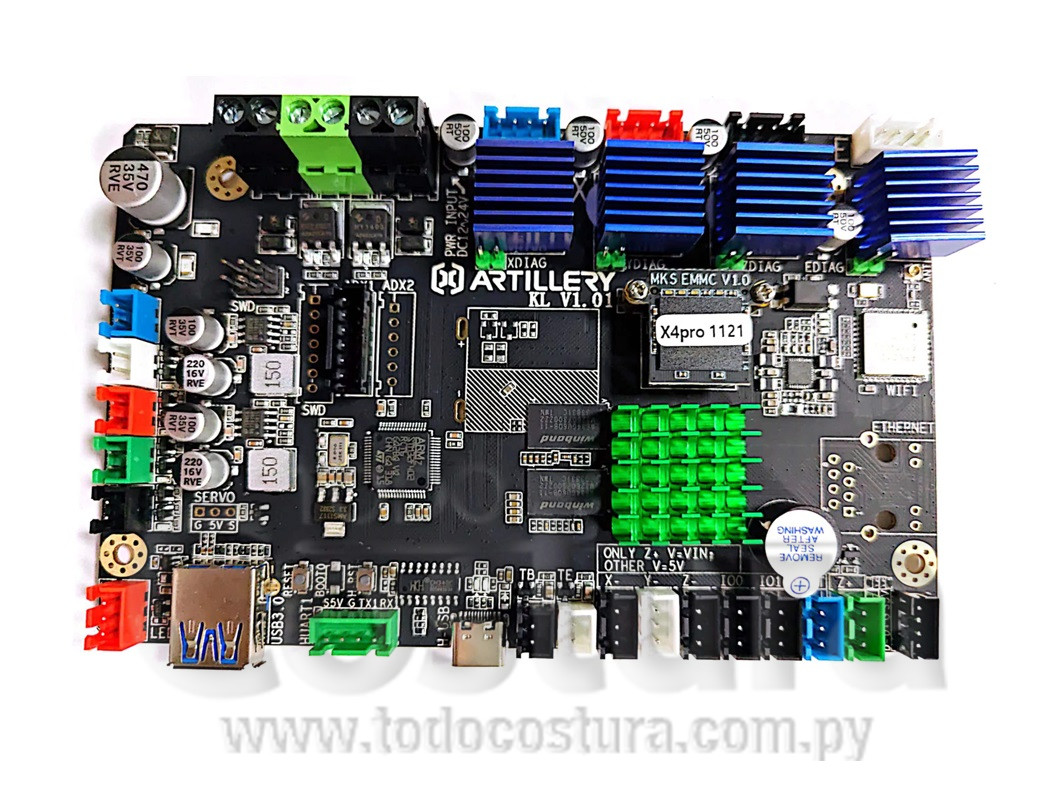 PLACA PRINCIPAL IMPRESORA 3D WILLPEX X4 PRO