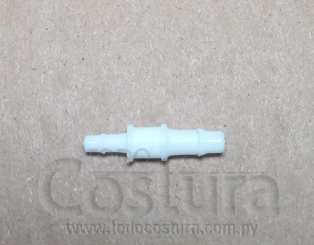 CONECTOR DE PLASTICO (REDUCTOR) DE MANGUERA (2MM A 1MM) IMPRESORA