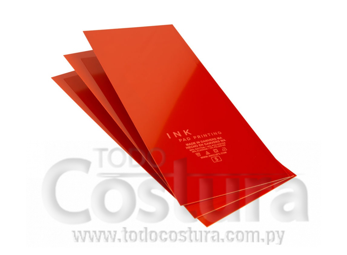 PLACA DE POLIMERO (100 X 200 X 0,5 MM) IMPRESORA TAMPOGRAFICA WILLPEX MANUAL