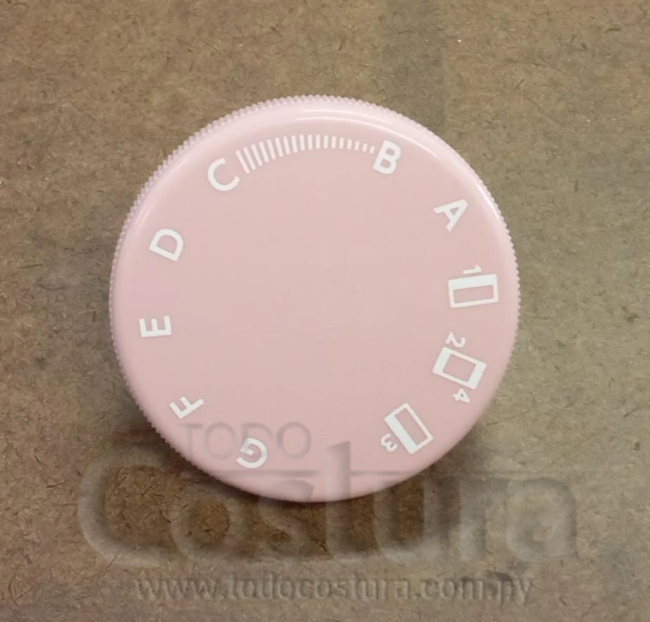 BOTON DIAL SELECTOR DE PUNTADA JANOME 3112PK
