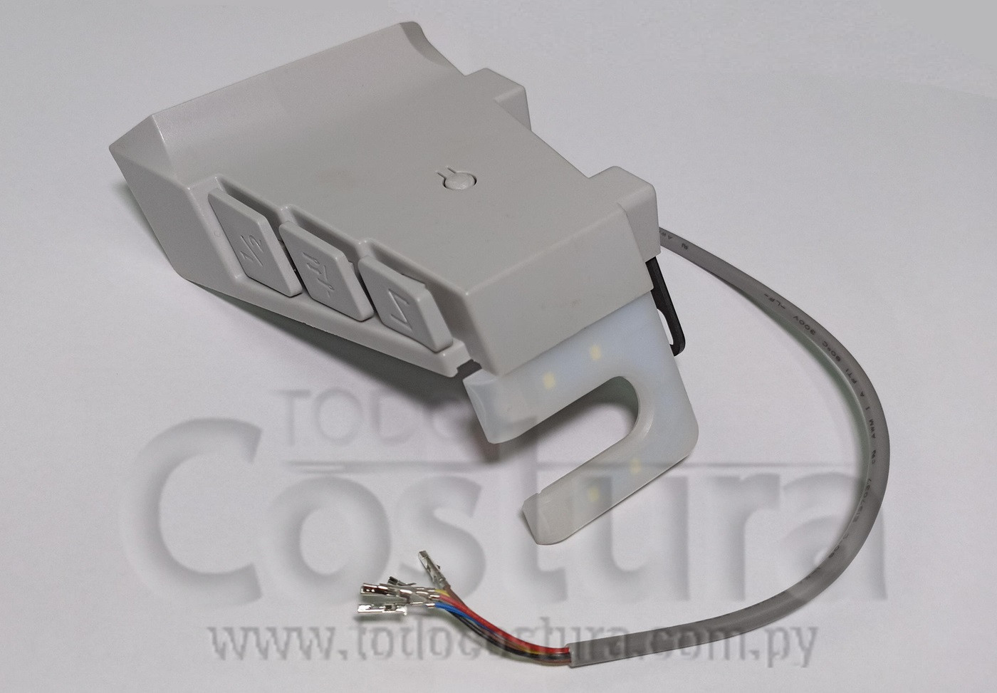 FOCO LED CON BOTON RECTA WILLPEX R5