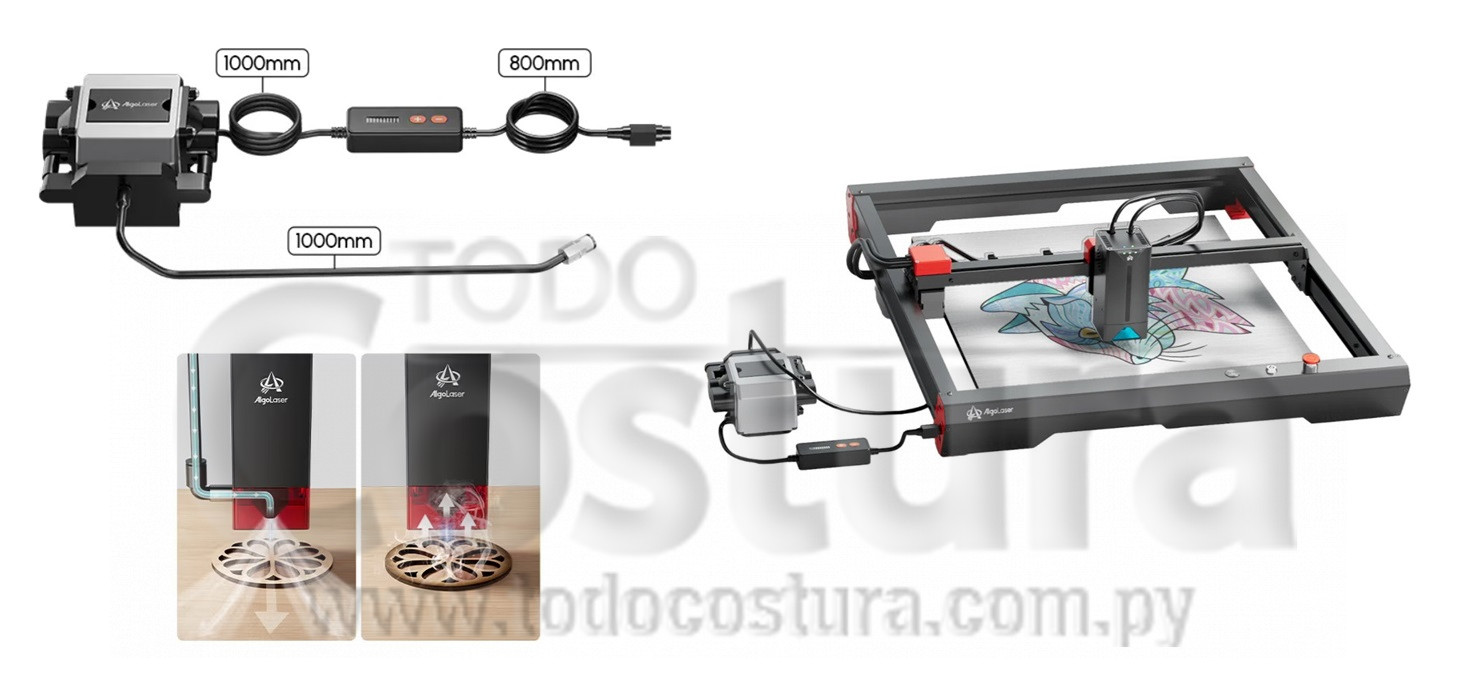 COMPRESOR BOMBA DE AIRE WILLPEX ALGOLASER DIY KIT 10W / ALPHA 10W