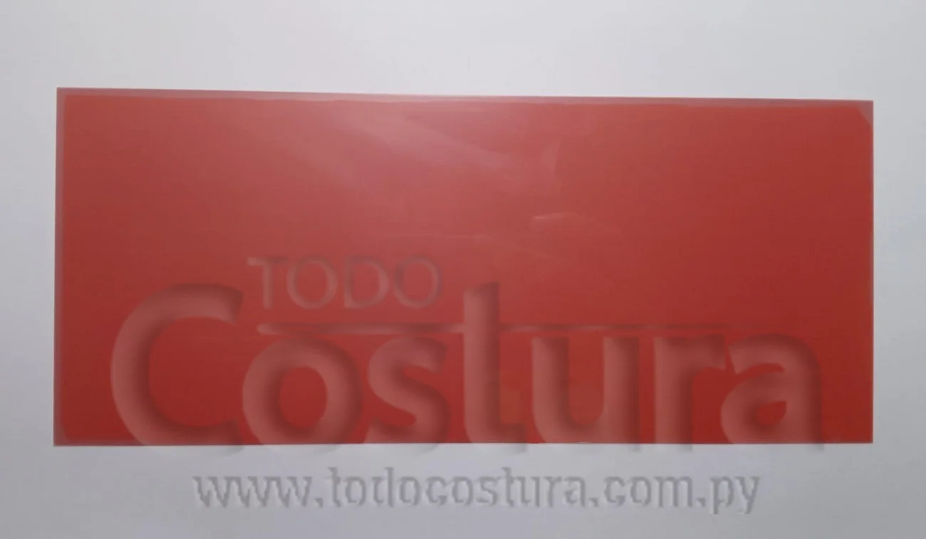 PLACA DE POLIMERO (100X235X0,5 MM) IMPRESORA TAMPOGRAFICA WILLPEX AUTOMATICA