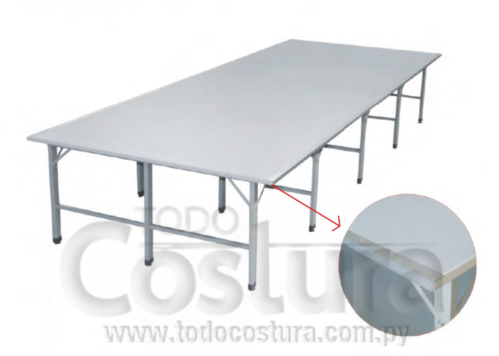 MESA PARA CORTE (2,30 X 1,20 METROS) WILLPEX WP-ED-A7