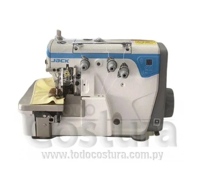 OVERLOCK (3 HILOS - CON ATRAQUE) JACK E4S-3-82/233 (MOTOR INCORPORADO)
