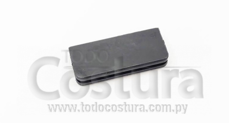 TAPON GOMA RECTANGULAR DE TAPA LATERAL DEL GARFIO ENGOMADORA SIRUBA VC008