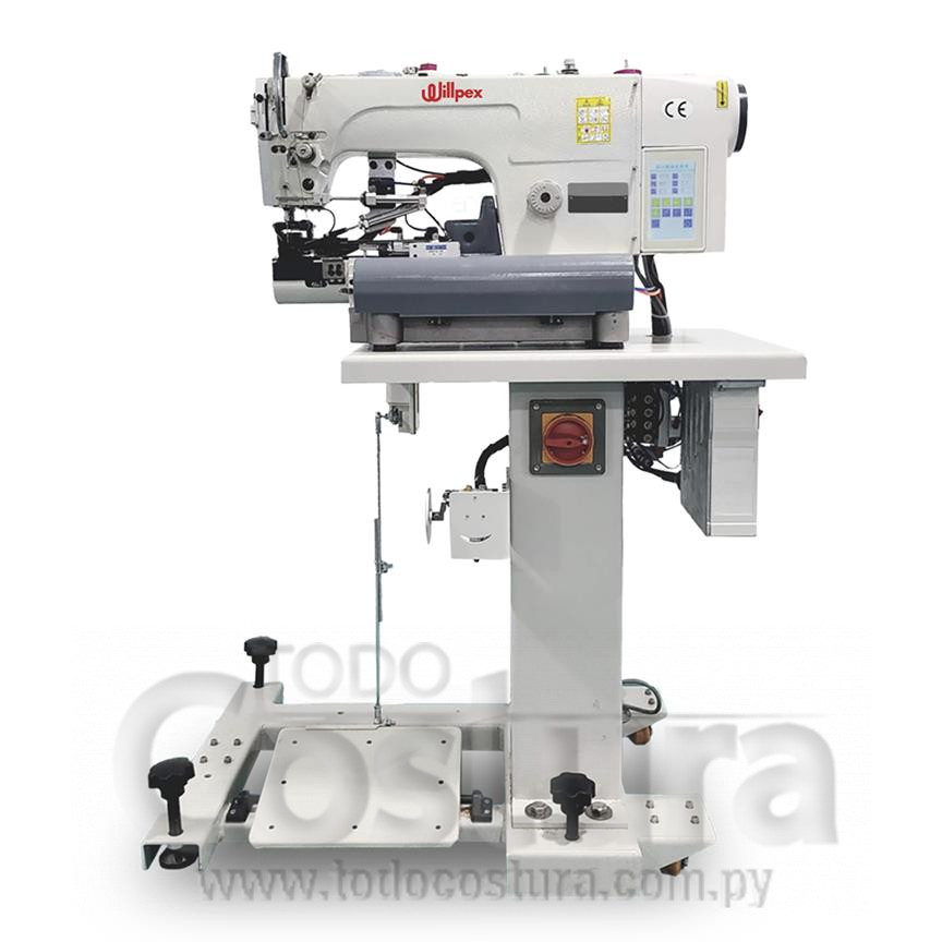 RECTA RUEDERA PARA JEANS (AUTOMATICA) WILLPEX WP-63972 (CON MESA Y MOTOR)