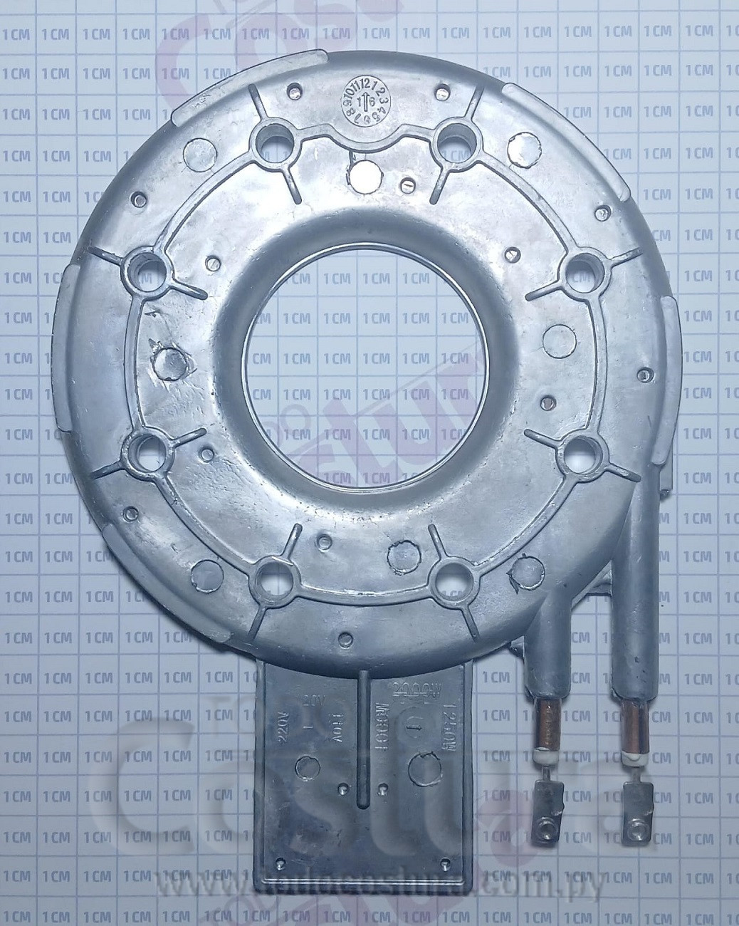 RESISTENCIA DE CALDERA PLANCHA A VAPOR WILLPEX WP-35