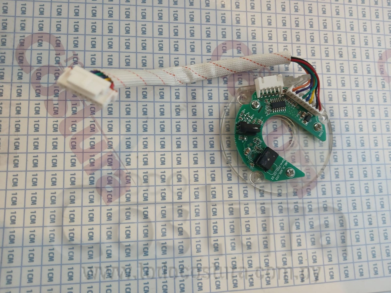 PLACA ELECTRONICA DEL ENCODER OJALADORA WILLPEX WP-781E