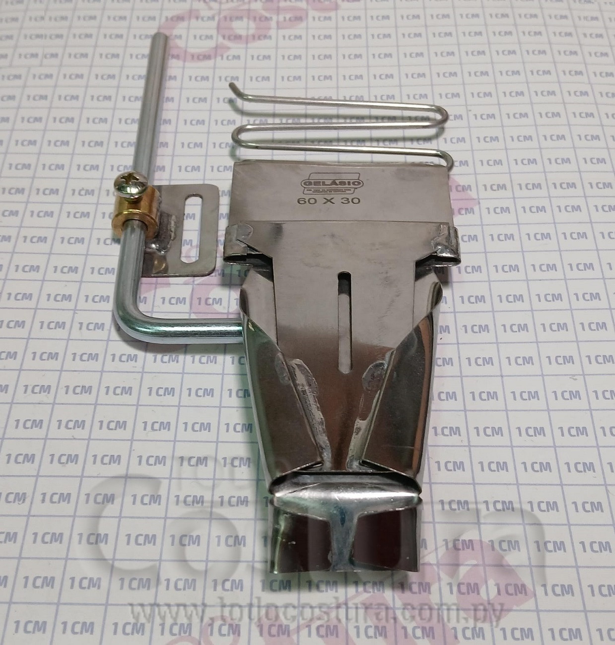 DOBLADILLADOR ADIDAS ANCHO (60X30MM) (CON SOPORTE) PARA MAQUINA ENGOMADORA