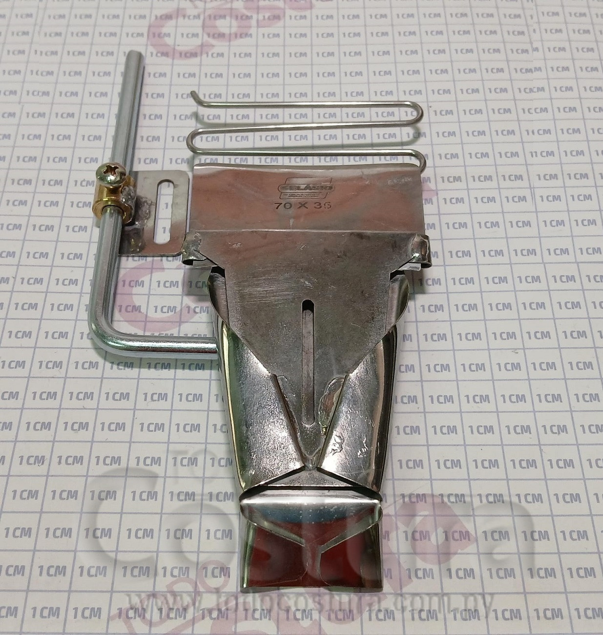 DOBLADILLADOR ADIDAS ANCHO (70X35MM) (CON SOPORTE) PARA MAQUINA ENGOMADORA