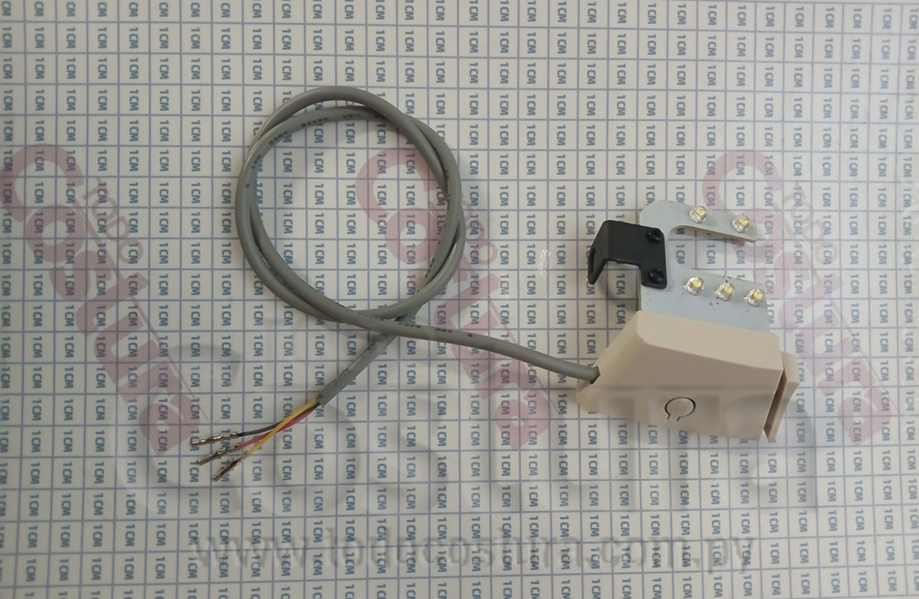 FOCO LED CON BOTON RECTA WILLPEX R3A