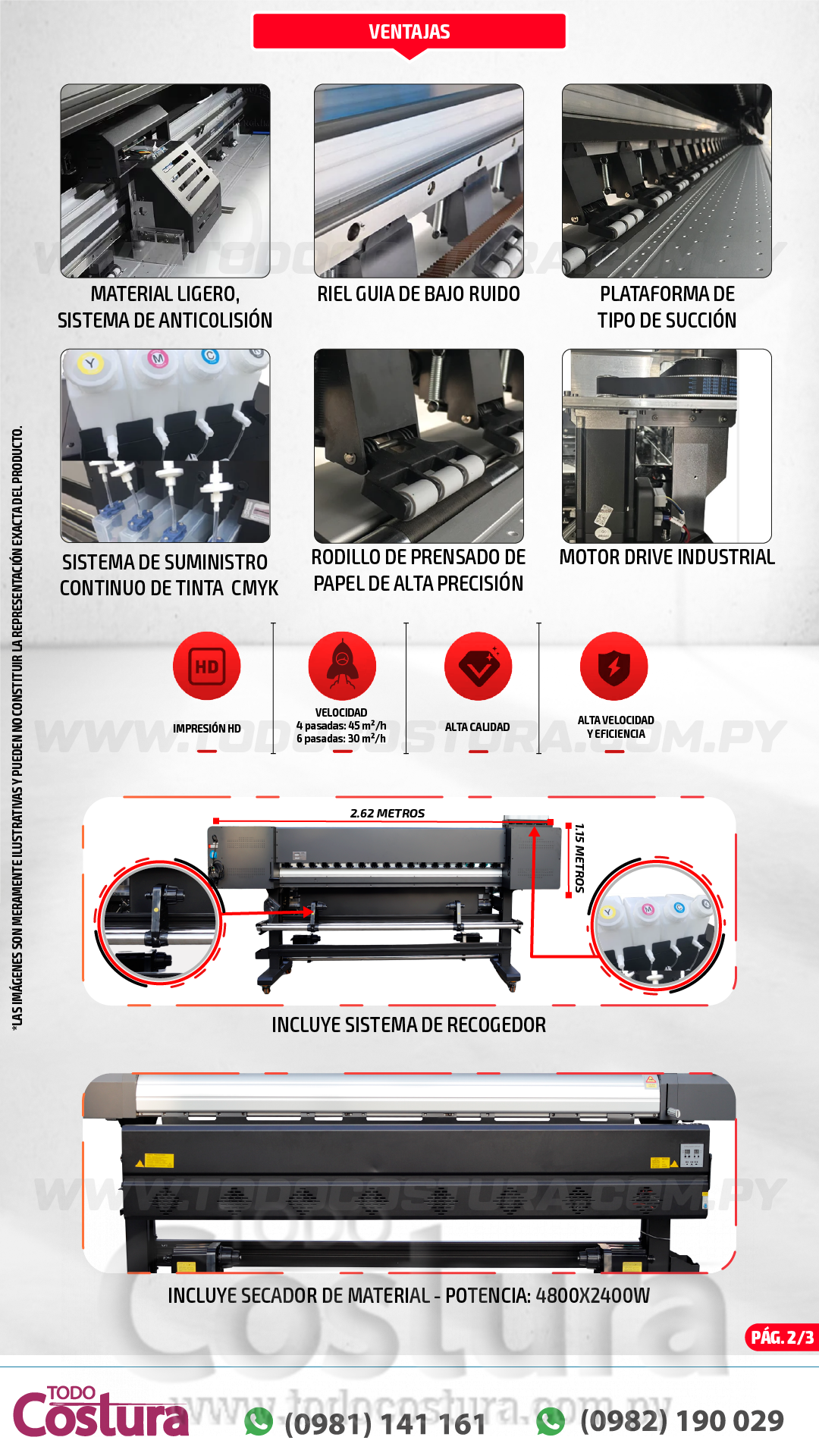 IMPRESORA ECO-SOLVENTE (1 CABEZAL - 1,80 METROS) WILLPEX Q1801-I3200-E1