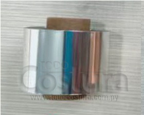 CINTA FOIL PLATEADO (25MM X 100 METROS) P/ TRANSFER FOIL WILLPEX NDL-320C