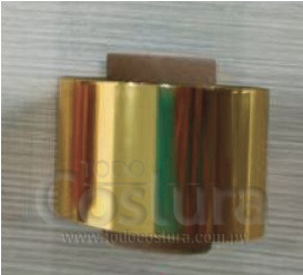 CINTA FOIL DORADO (25MM X 100 METROS) P/ TRANSFER FOIL WILLPEX NDL-320C