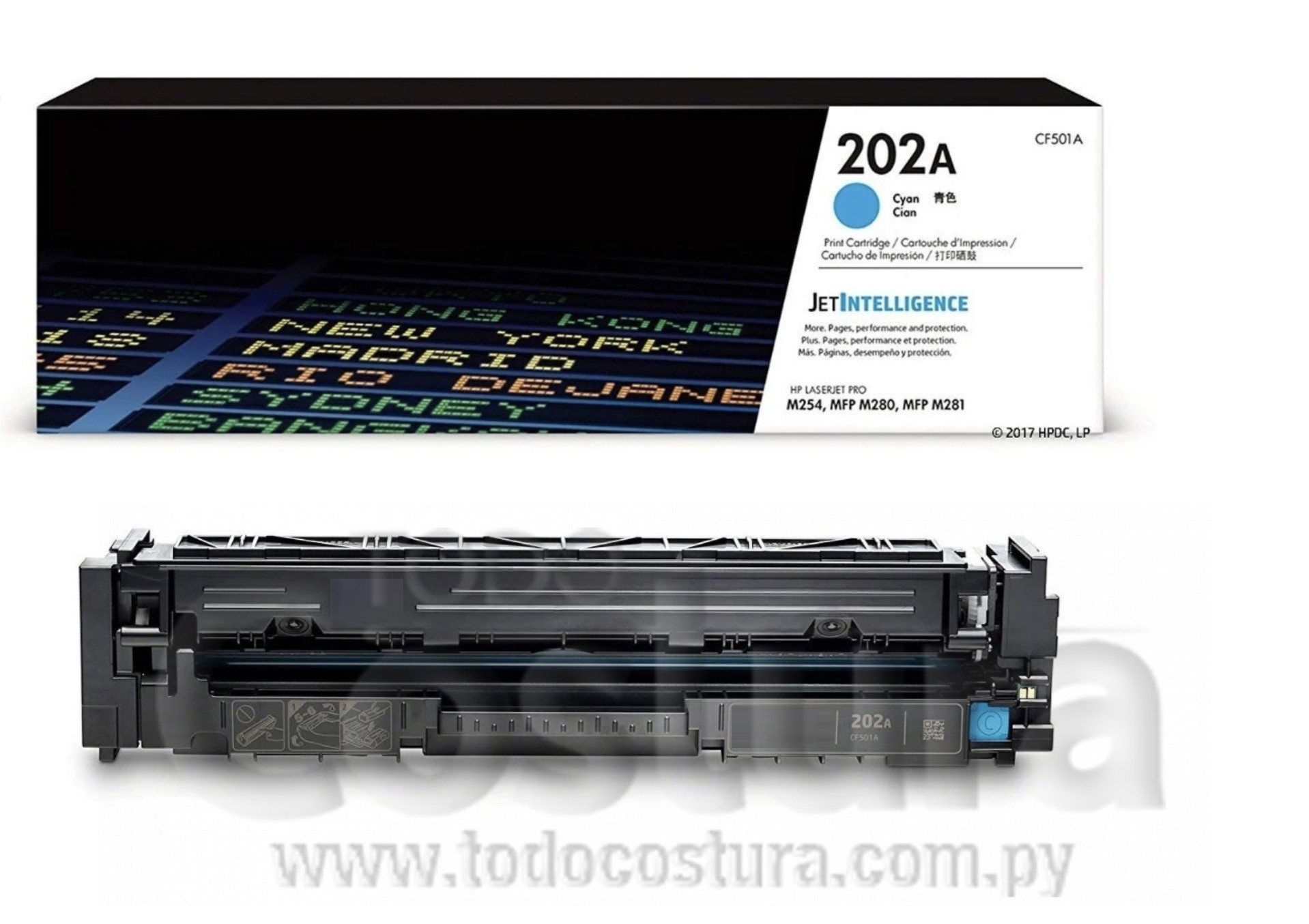 TONER (CYAN) IMPRESORA LASER HP M254NW (GENERICO)