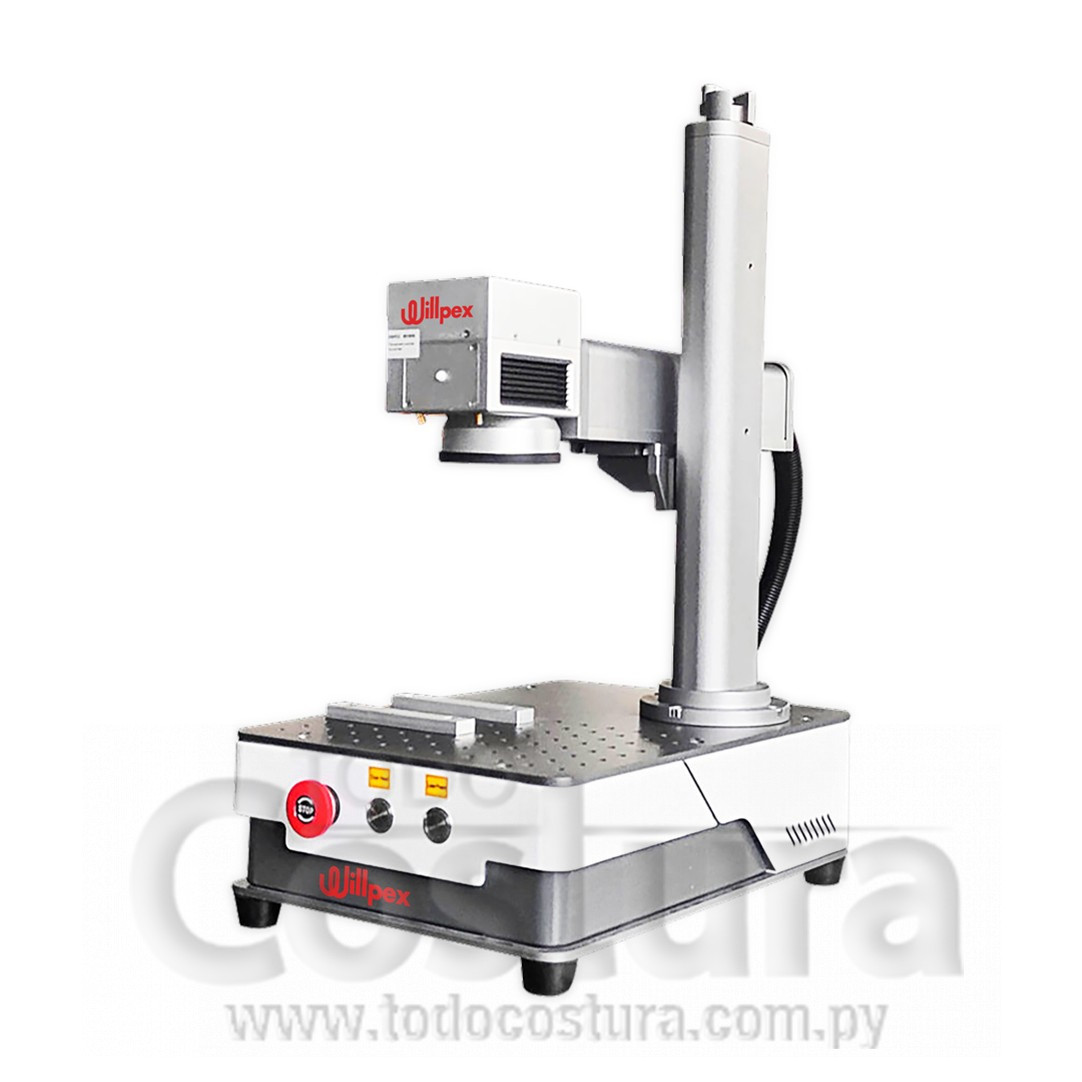 GRABADORA LASER PARA METALES (30X30CM - 20W) WILLPEX FIBER LASER F20W-QS-BASIC