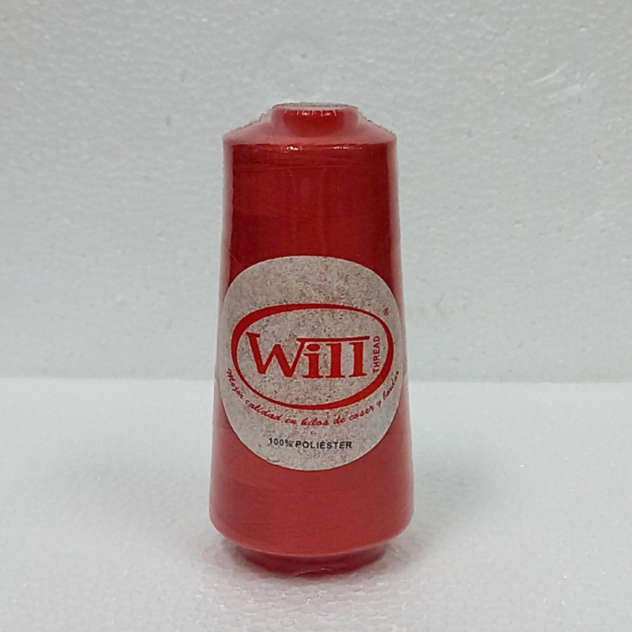 HILO DE COSER WILL (110 ; ROJO ; 5000Y) 40/2 -TFO